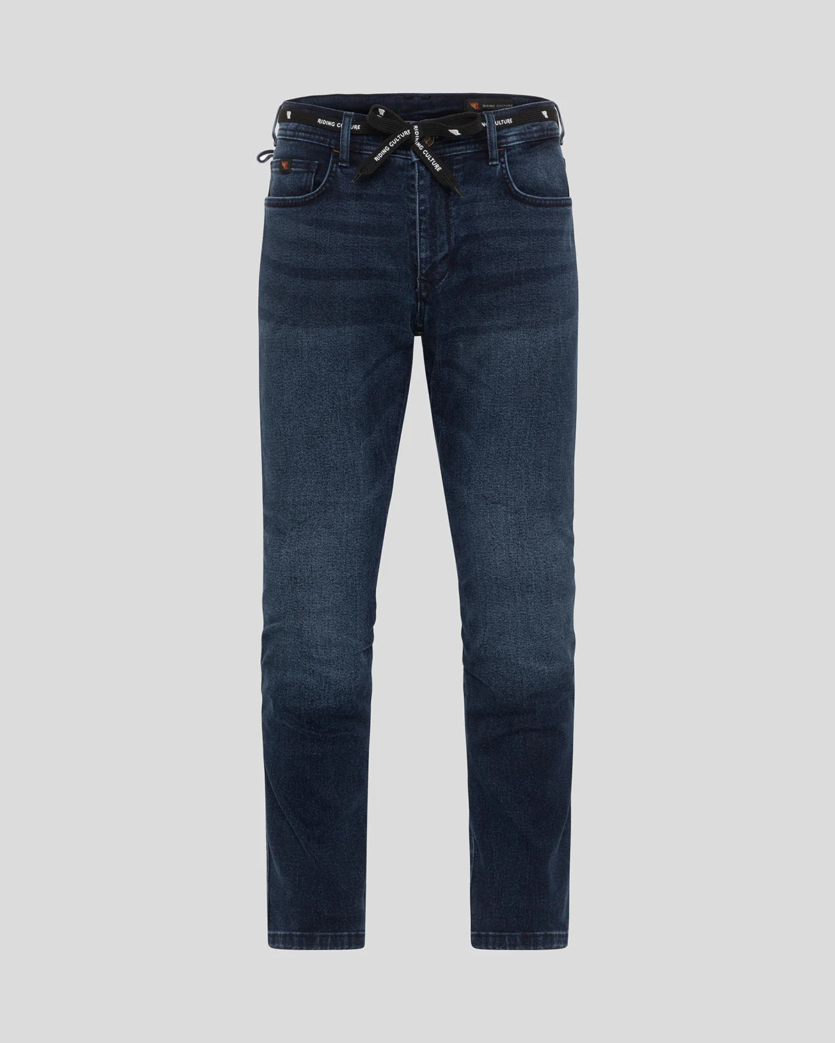 Riding Culture Tapered Slim Men's Motorcycle Jeans - Blue - Salt Flats Clothing