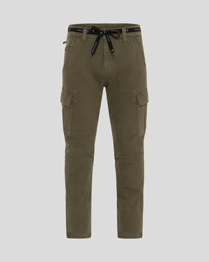 Riding Culture Men's Cargo Motorcycle Trousers - Olive - Salt Flats Clothing
