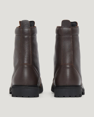 Belstaff Resolve Motorcycle Boots - Brown - Salt Flats Clothing