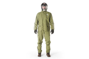 Fuel Motorcycles Rainer Rain Suit - Army - Salt Flats Clothing