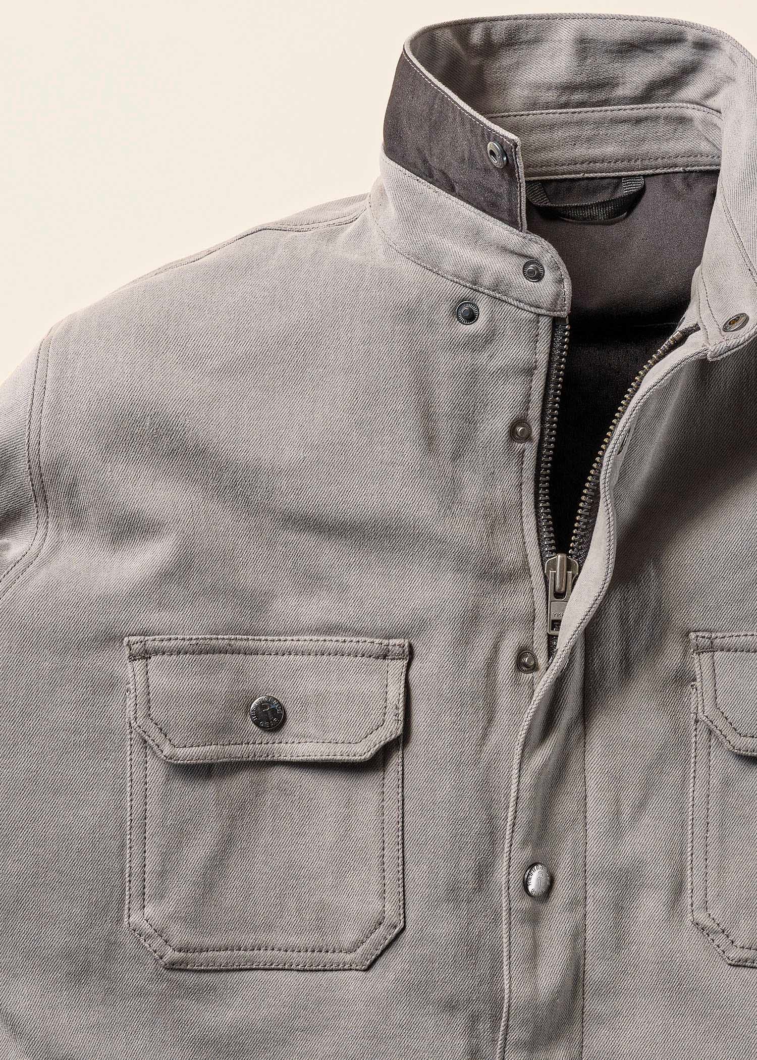 Resurgence Gear Kingston AAA Men's Motorcycle Riding Shirt - Charcoal
