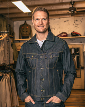 Pike Brothers 1963 Roamer Jacket 11oz - Metal - Salt Flats Clothing