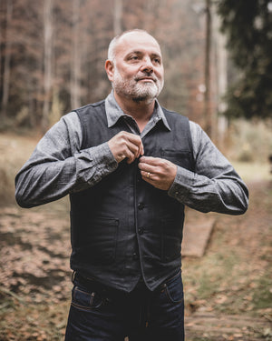 Pike Brothers 1937 Roamer Elephant Skin Black - Salt Flats Clothing