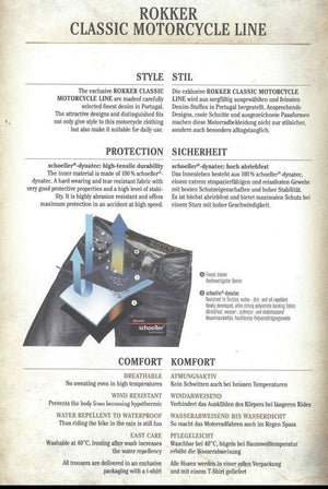 Rokker Original Rokker Selvedge Men's Motorcycle Jeans - Raw - Salt Flats Clothing