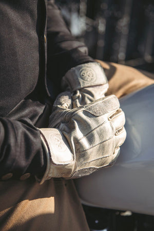 Age of Glory Rover Men's CE Gloves - Aged White - Salt Flats Clothing