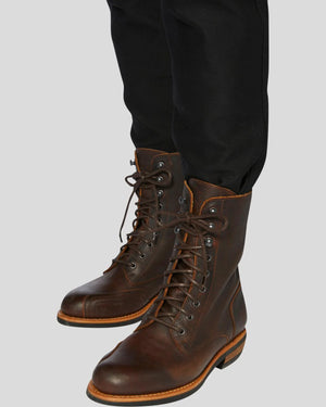 Rokker Urban Racer Ladies Boot - Brown - Salt Flats Clothing