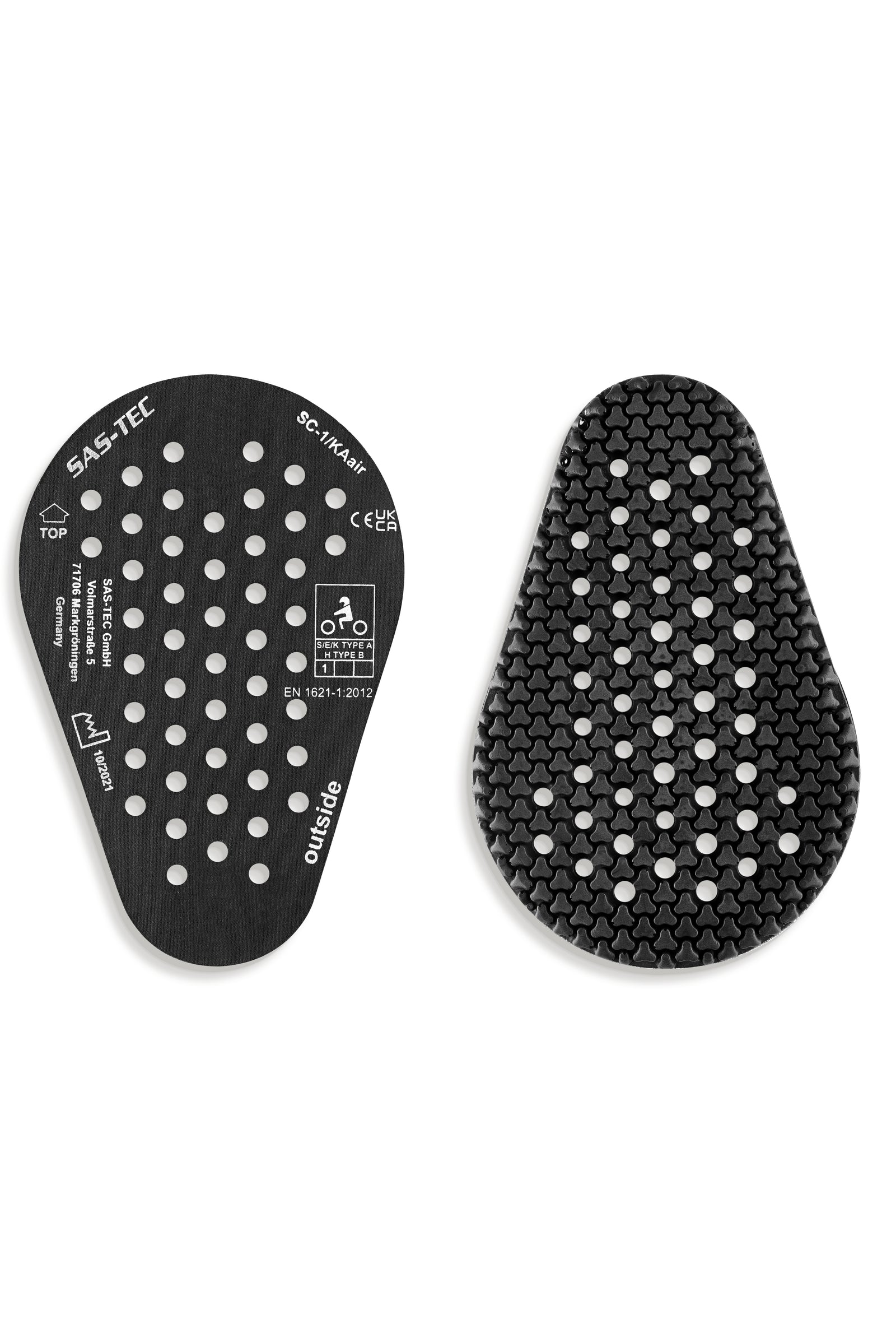 Pando Moto SASTEC Lev 1 Vented Armor Knee/Hip/Shoulder/Elbow