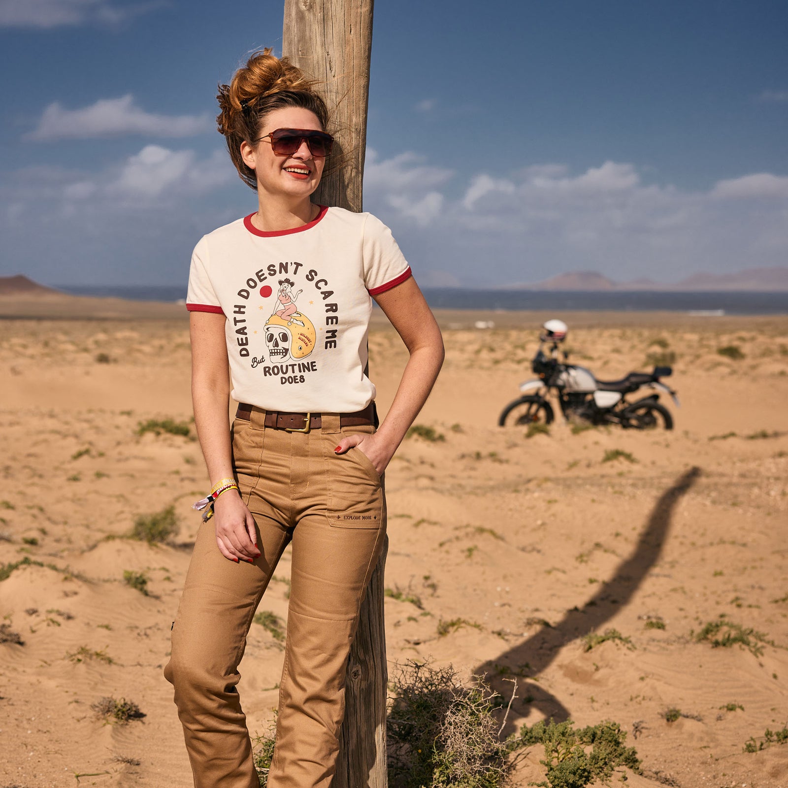 Wildust Sisters Scary Routine Ladies T'Shirt - Salt Flats Clothing