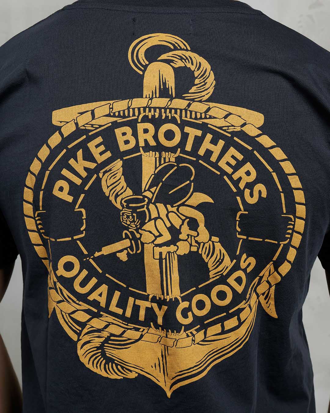 Pike Brothers 1969 Sports SeaBees Men's T'Shirt - Navy - Salt Flats Clothing