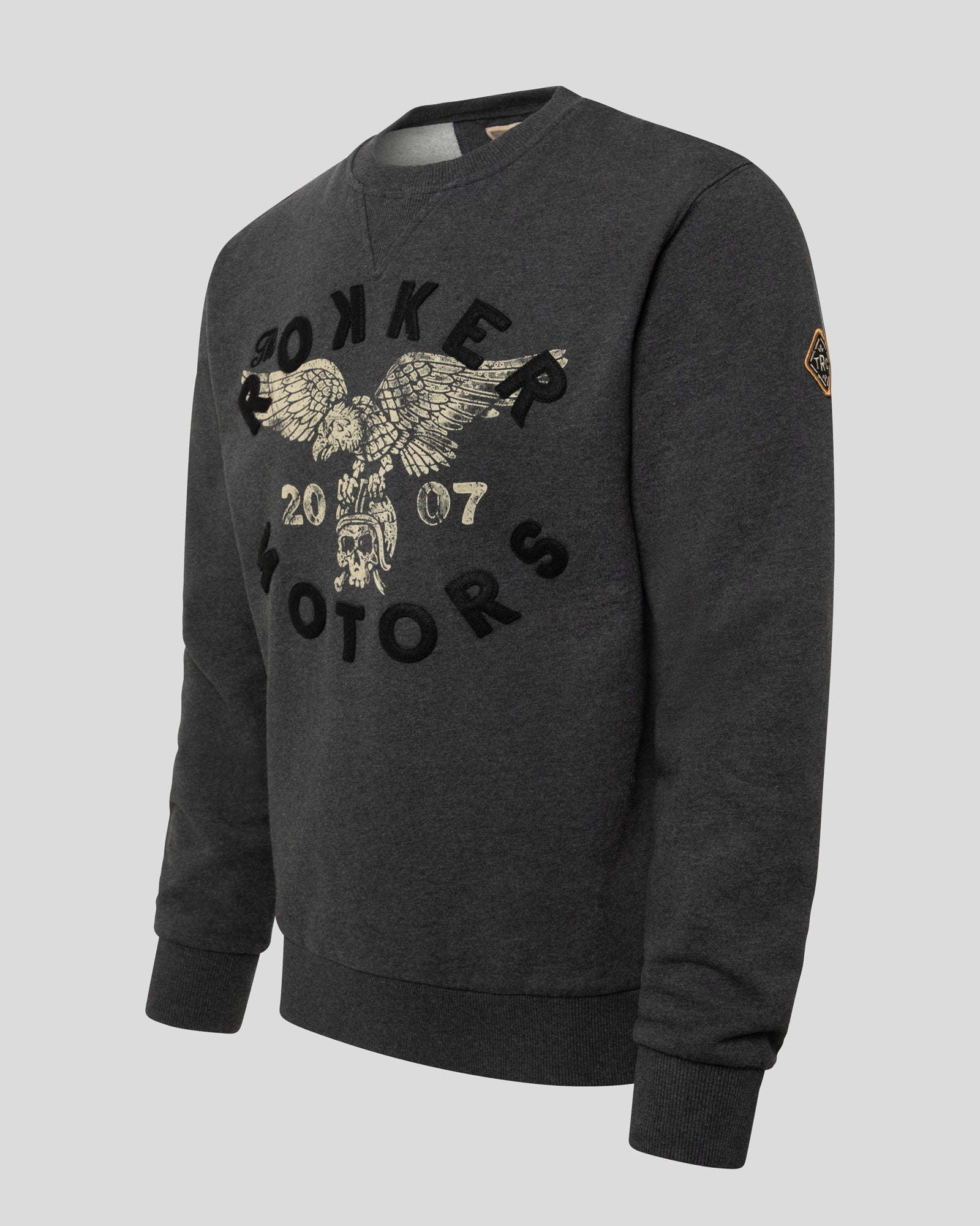 Rokker TRC Men's Sweater - Dark Grey - Salt Flats Clothing