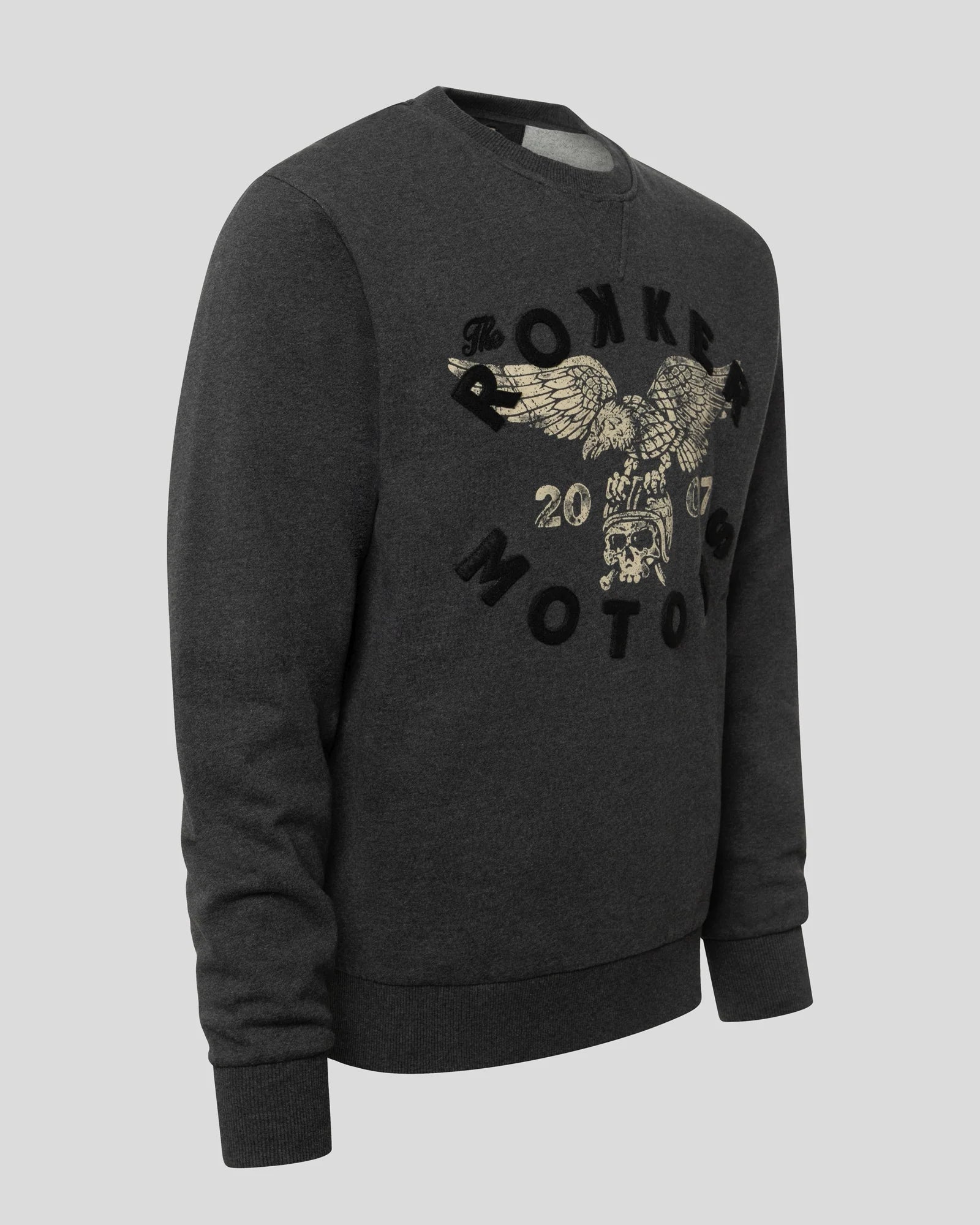 Rokker TRC Men's Sweater - Dark Grey - Salt Flats Clothing