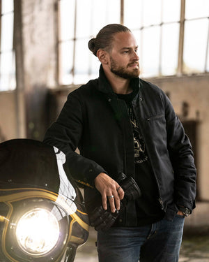 Rokker Canvas Jacket - Black - Salt Flats Clothing