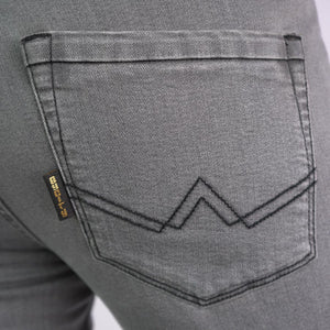 ByCity Bull Men's Motorcycle Jeans - Grey - Salt Flats Clothing