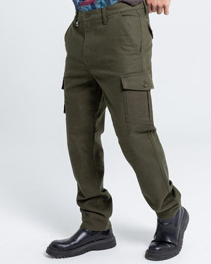ByCity Mixed III Men's Motorcycle Cargo Pants - Green - Salt Flats Clothing