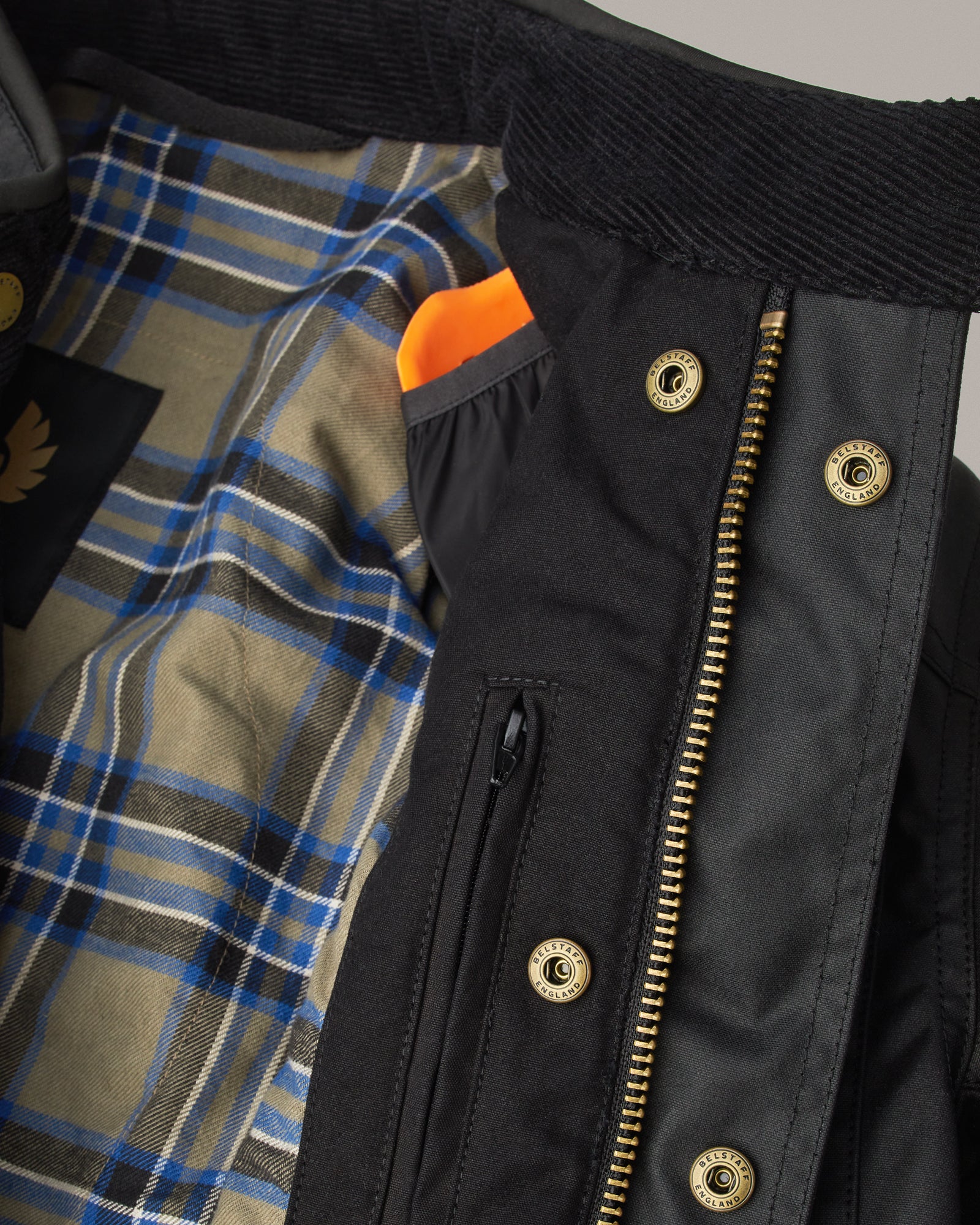 Belstaff Waymaster Men's Waxed Cotton Jacket TechWax 8oz - Black - Salt Flats Clothing