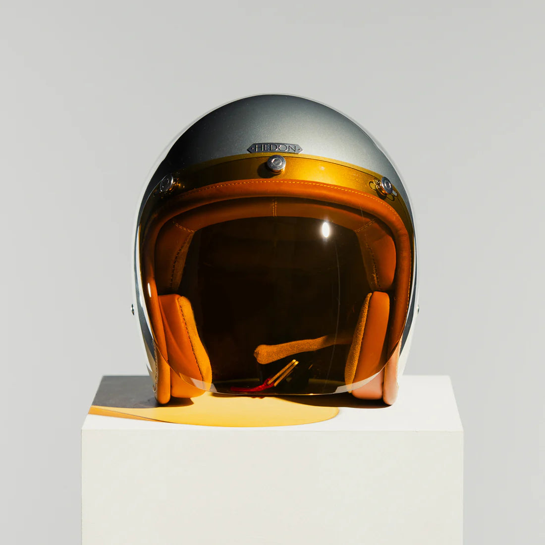 Hedon Hedonist ECE 06 Open Face Motorcycle Helmet - Camelot - Salt Flats Clothing