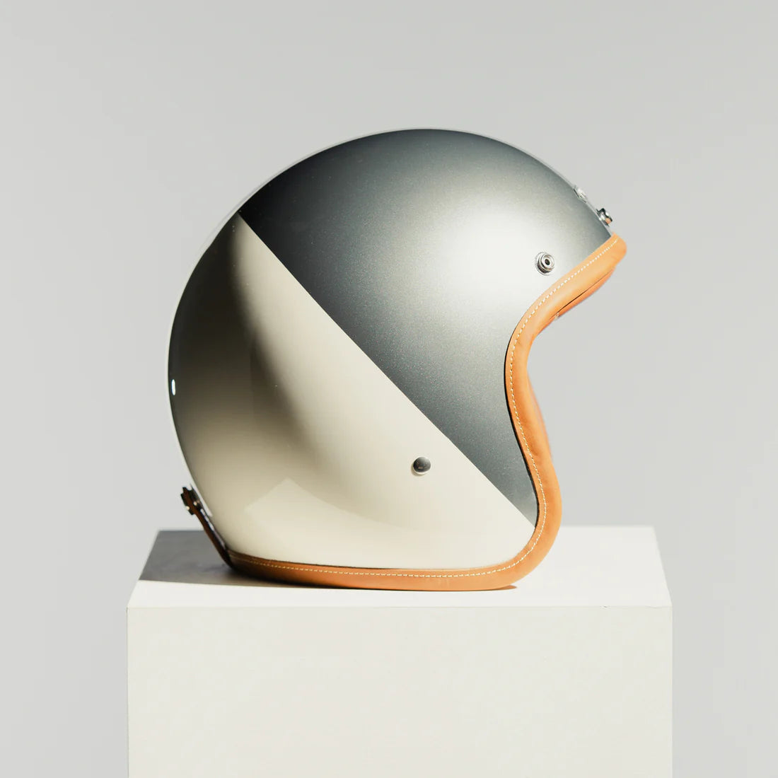 Hedon Hedonist ECE 06 Open Face Motorcycle Helmet - Camelot - Salt Flats Clothing