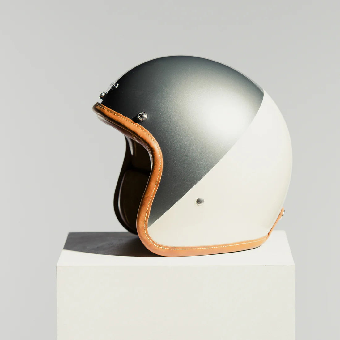 Hedon Hedonist ECE 06 Open Face Motorcycle Helmet - Camelot - Salt Flats Clothing