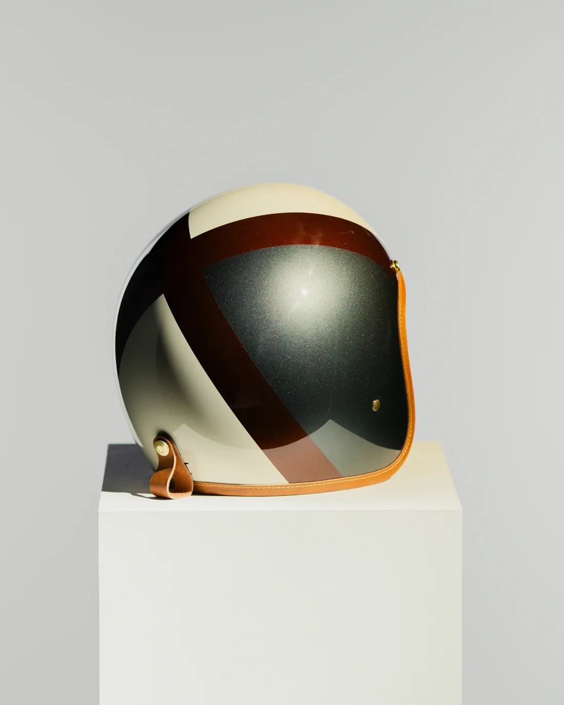 Hedon Hedonist ECE 06 Open Face Motorcycle Helmet - Eastwood - Salt Flats Clothing
