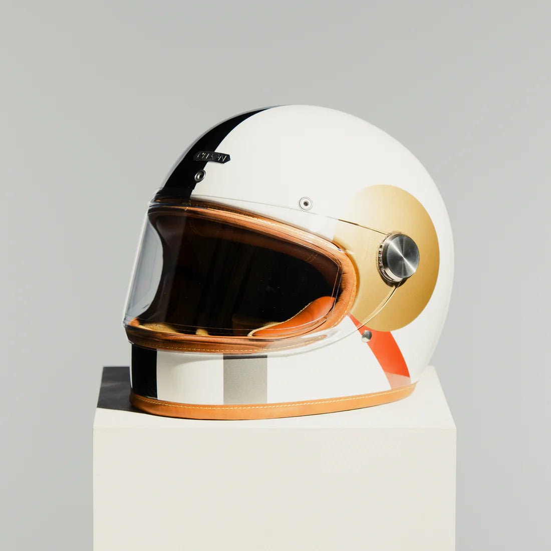 Hedon Heroine Racer 2.0 ECE 22.06 Full Face Motorcycle Helmet - Bauhaus - Salt Flats Clothing