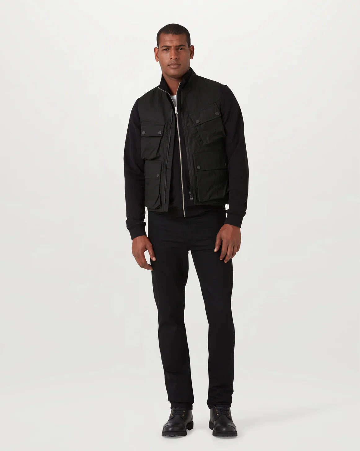 Belstaff Windermere Waistcoat - Black - Salt Flats Clothing