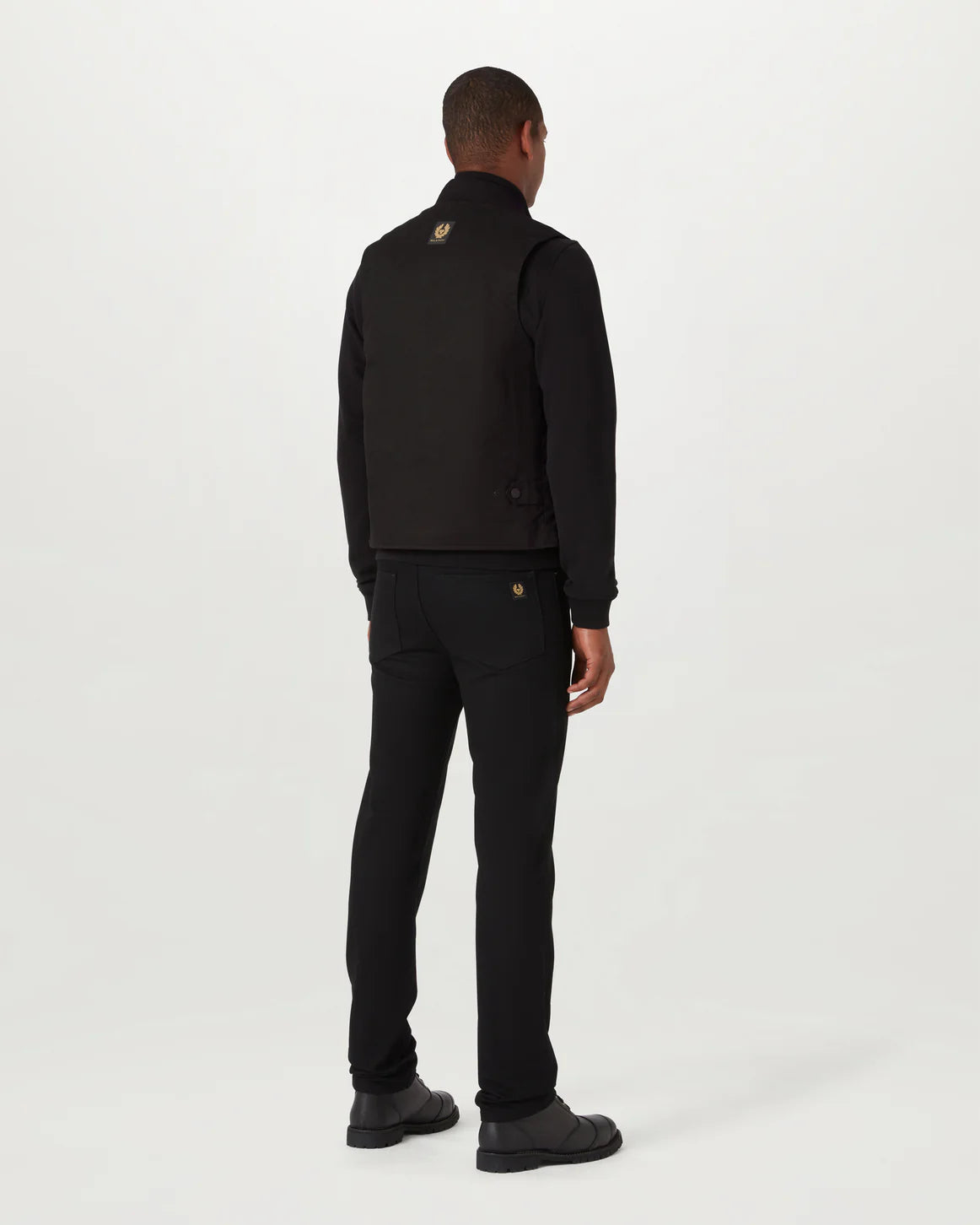 Belstaff Windermere Waistcoat - Black - Salt Flats Clothing