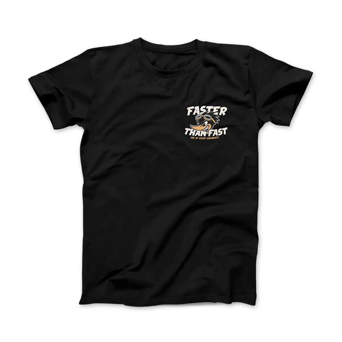 Age of Glory Faster T'Shirt - Black - Salt Flats Clothing