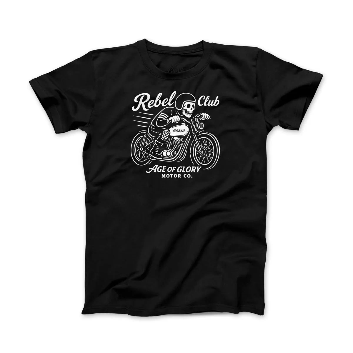 Age of Glory Rebel Club T'Shirt - Black - Salt Flats Clothing