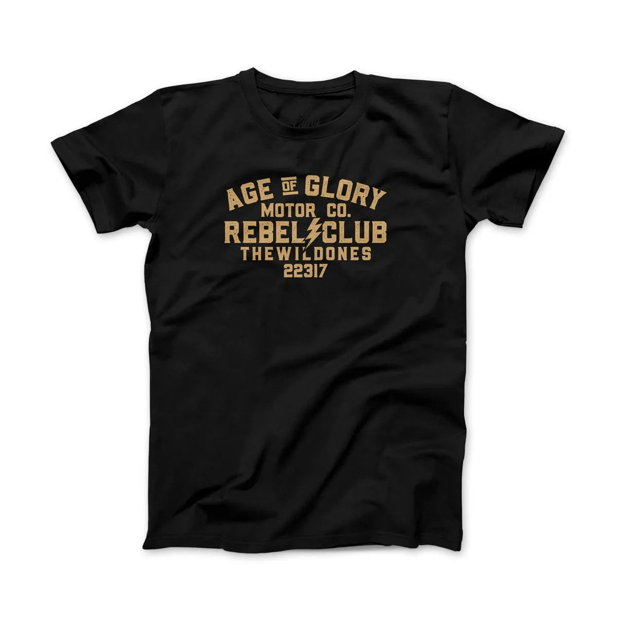Age of Glory Wild Ones T'Shirt - Black - Salt Flats Clothing