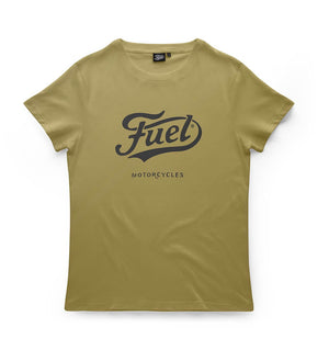 Fuel Motorcycles T'Shirt - Army - Salt Flats Clothing