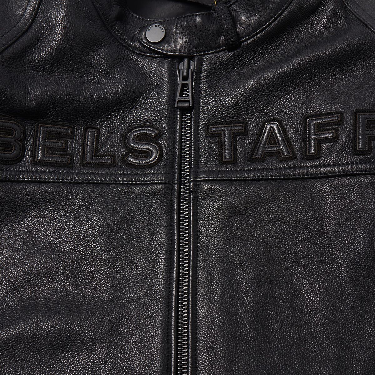 Belstaff Stour Men's Leather Jacket - Black - Salt Flats Clothing