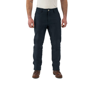 Rokker Chino Men's Motorcycle Trousers - Navy - Salt Flats Clothing