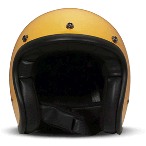 DMD Jet Retro Helmet R22-06 - Yellow - Salt Flats Clothing