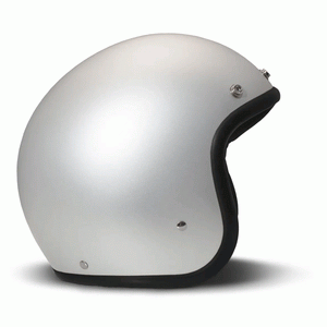 DMD Jet Retro Helmet R22-06 - Aluminium - Salt Flats Clothing