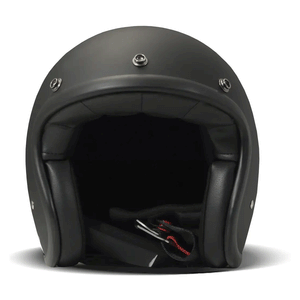 DMD Jet Retro Helmet R22-06 - Matt Black - Salt Flats Clothing