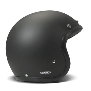 DMD Jet Retro Helmet R22-06 - Matt Black - Salt Flats Clothing
