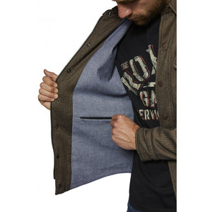 Rokker Boston Rider Shirt - Brown - Salt Flats Clothing