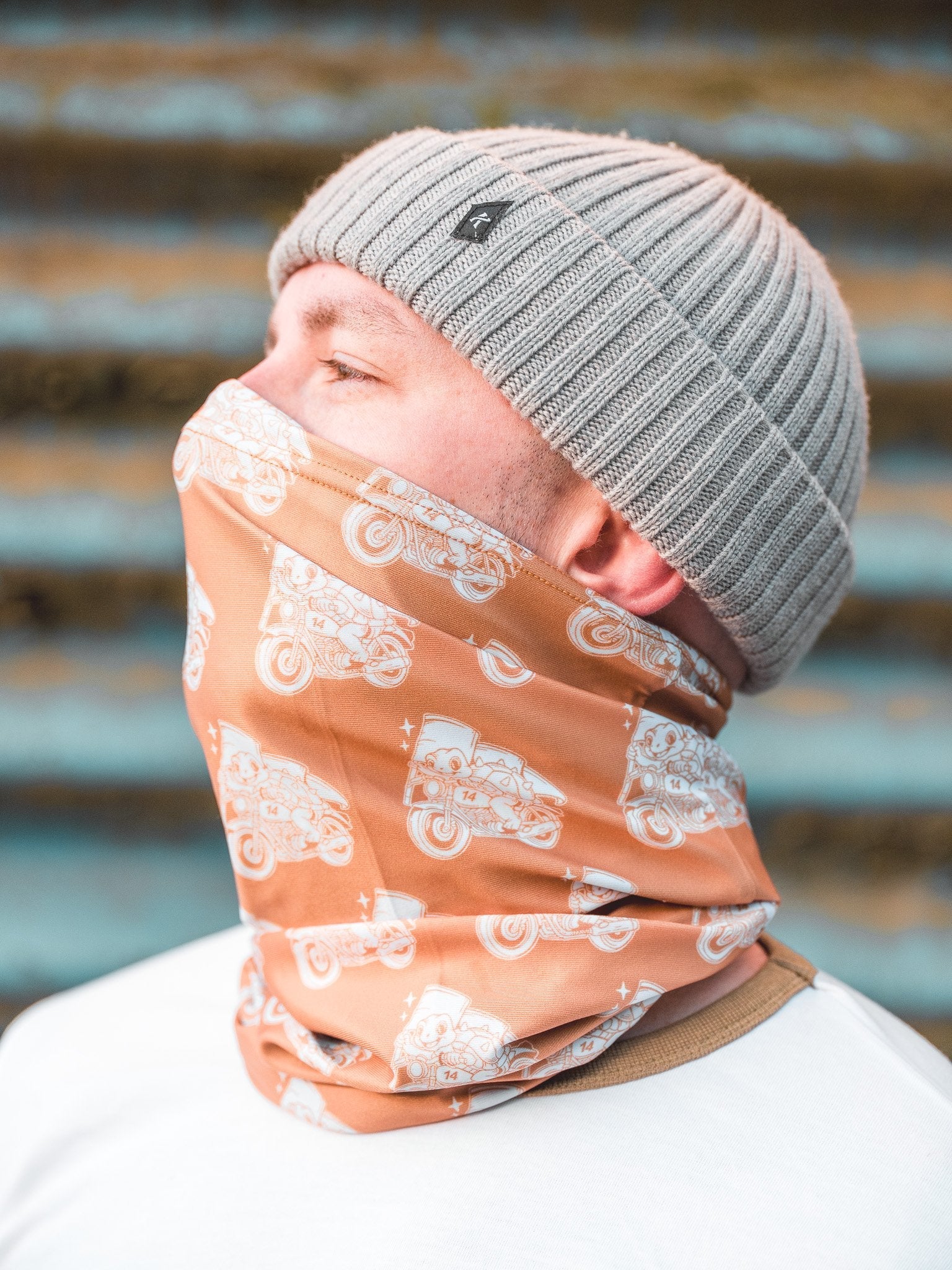 Kytone Never Slow Bandana Neck Tube - Gold - Salt Flats Clothing