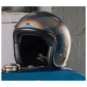 DMD Jet Retro Helmet R22-06 - Rainbow - Salt Flats Clothing