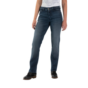 Rokker Rokkertech Ladies Mid-Rise Straight Motorcycle Jeans - Blue - Salt Flats Clothing