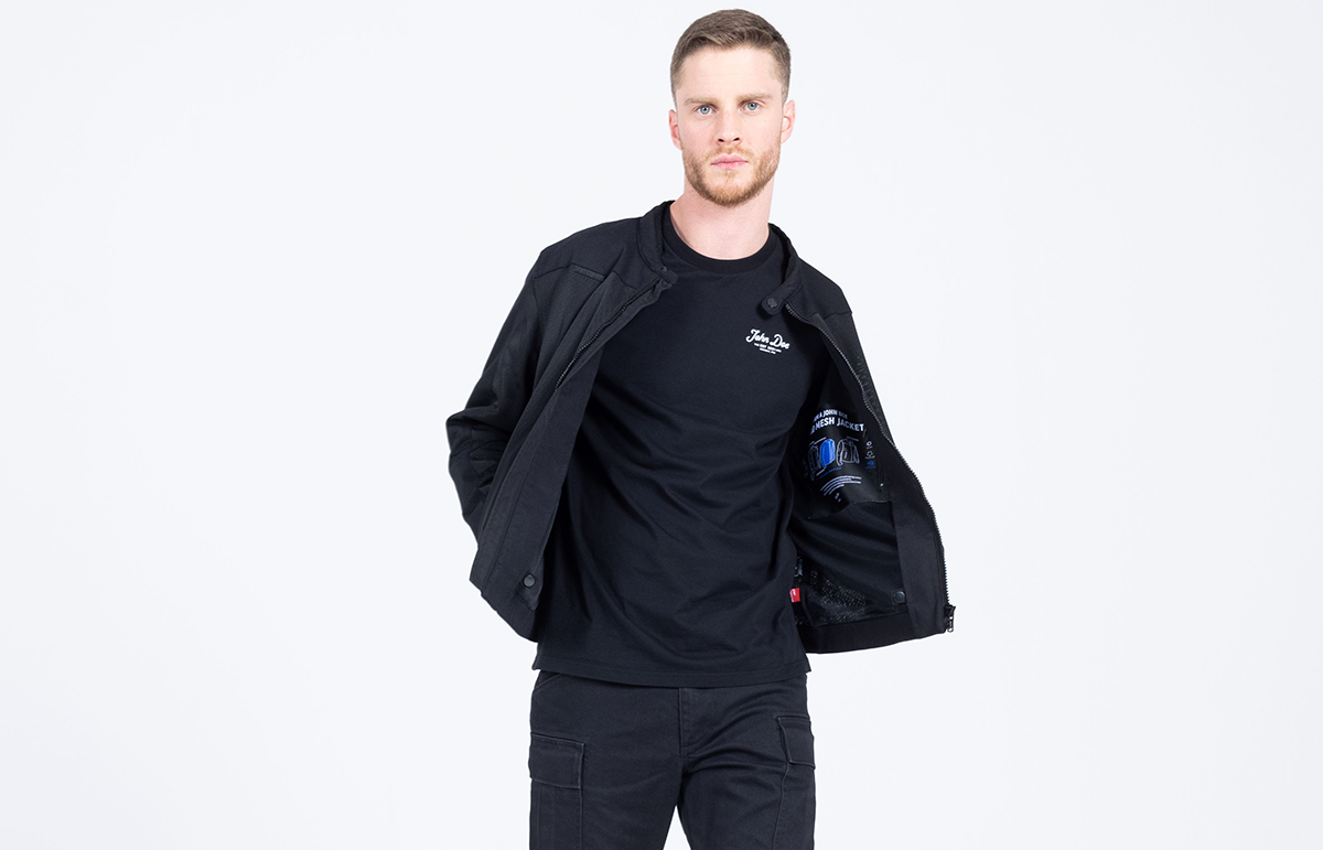 John Doe Aero Mesh Men's Jacket - Black - Salt Flats Clothing