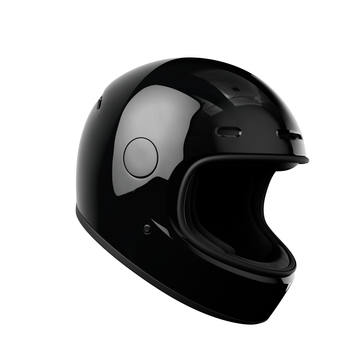 John Doe JD/ONE Helmet - Glossy Black - Salt Flats Clothing