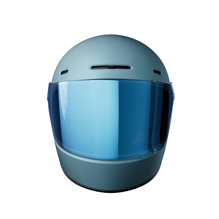 John Doe JD/ONE Helmet - Frozen Steel Blue - Salt Flats Clothing