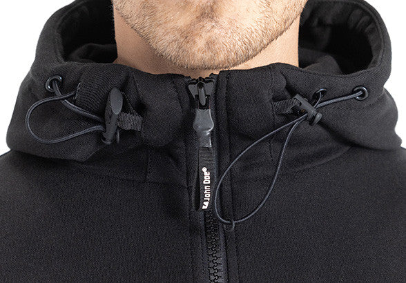 John Doe XTM Hoodie V3 - Black - Salt Flats Clothing