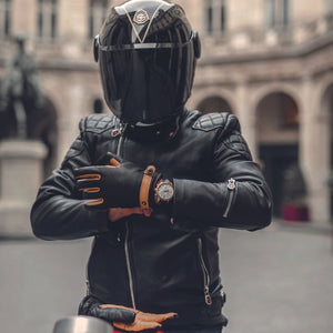 Racer Gloves Legacy Men's Glove - Black/Gold - Salt Flats Clothing