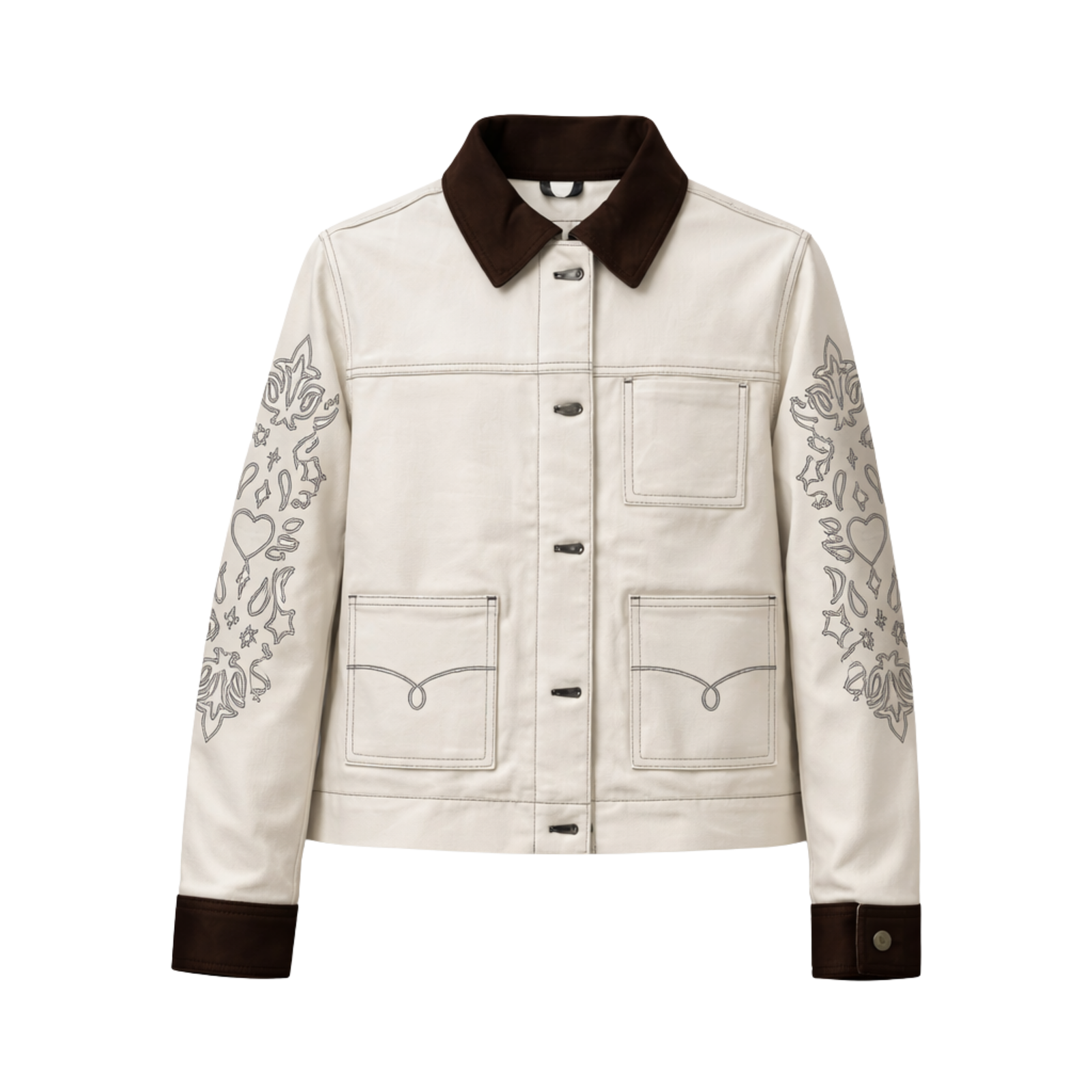 Wildust Sisters Pioneer Ladies Jacket - Wild Kraft White - Salt Flats Clothing