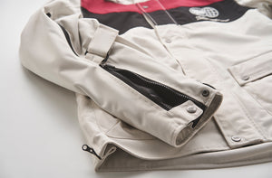 Fuel Motorcycles Rally 2 Jacket - White - Salt Flats Clothing