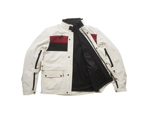Fuel Motorcycles Rally 2 Jacket - White - Salt Flats Clothing