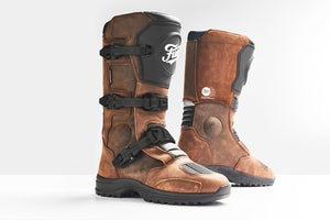 Fuel Motorcycles Rally Raid Boots - Brown - Salt Flats Clothing