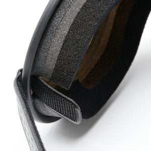 Ethen Cafe Racer Mirrored Goggles - Black White Checker